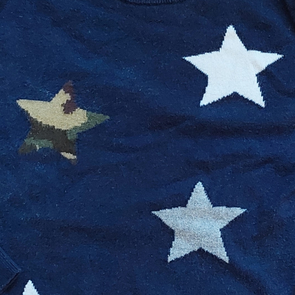 2017 vguc Mini Boden star sweater 7-8 years - Picture 6 of 16